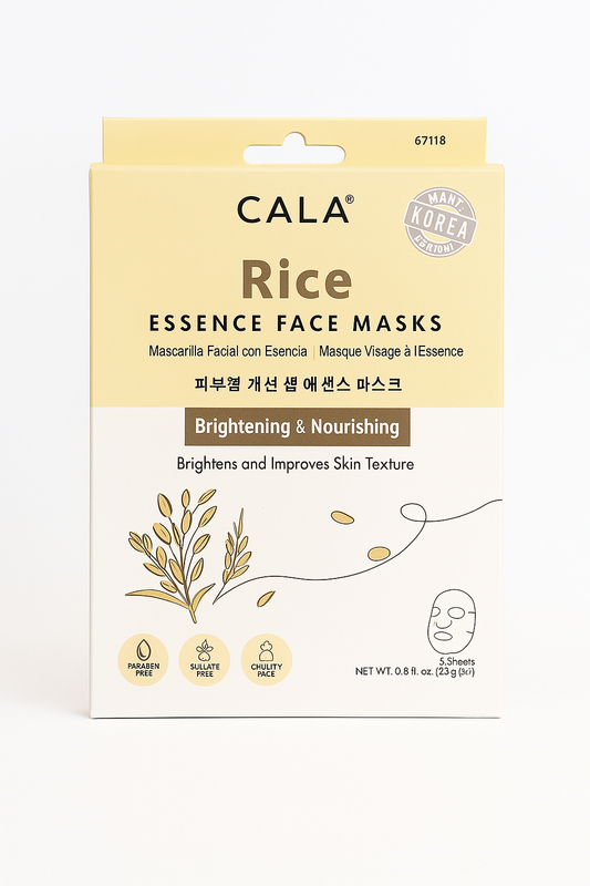 Rice Essence Face Mask, Mascarilla facial con esencia.