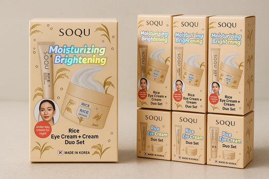 Rice Eye Cream + Cream Duo Set